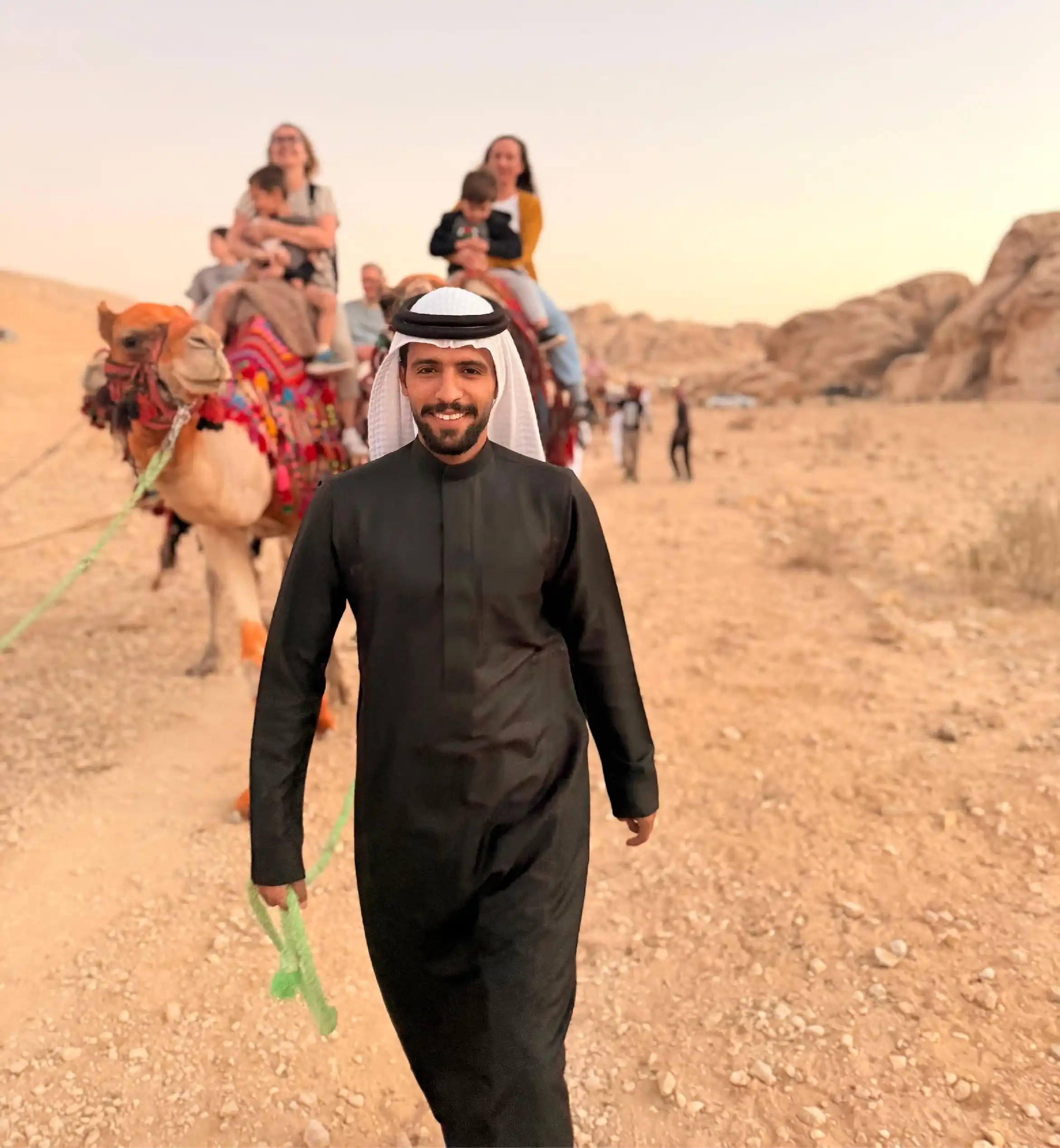 Sari Guia Beduino e Experiência no deserto Wadi Rum na Jordânia